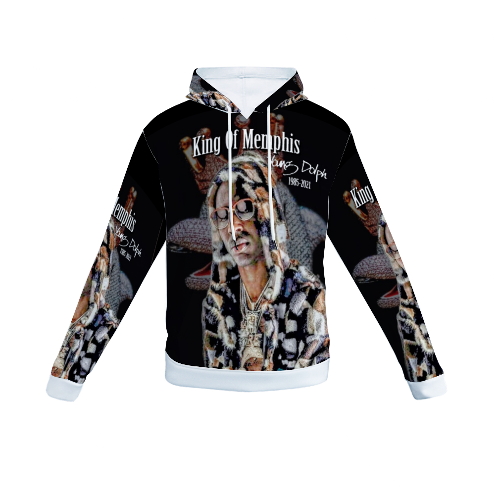 Customizable Unisex All Over Print Plush Hoodies with Pockets