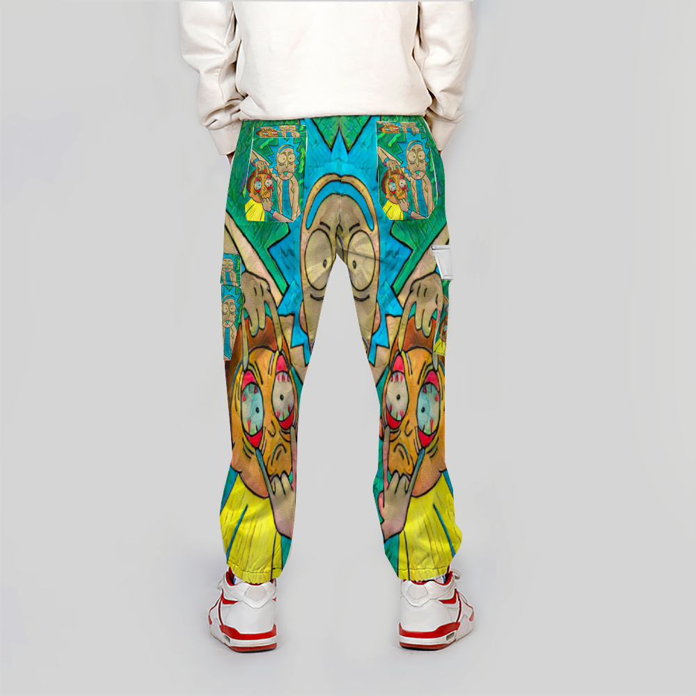 Custom Unisex All Over Print Long Casual Baggy Jogger Pants