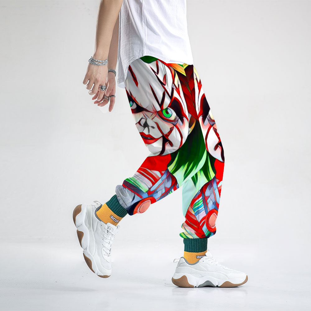 Custom Unisex All Over Print Long Casual Baggy Jogger Pants