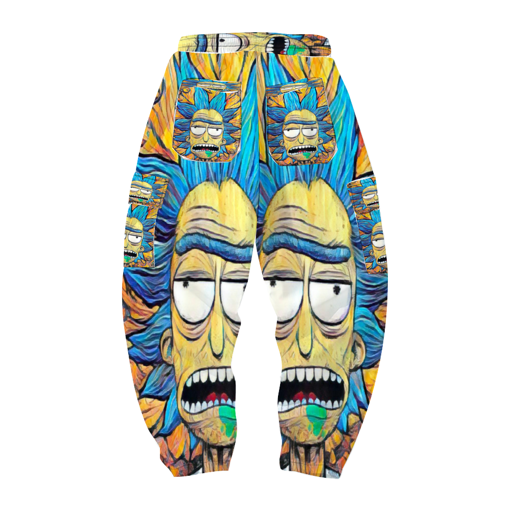 Custom Unisex All Over Print Long Casual Baggy Jogger Pants