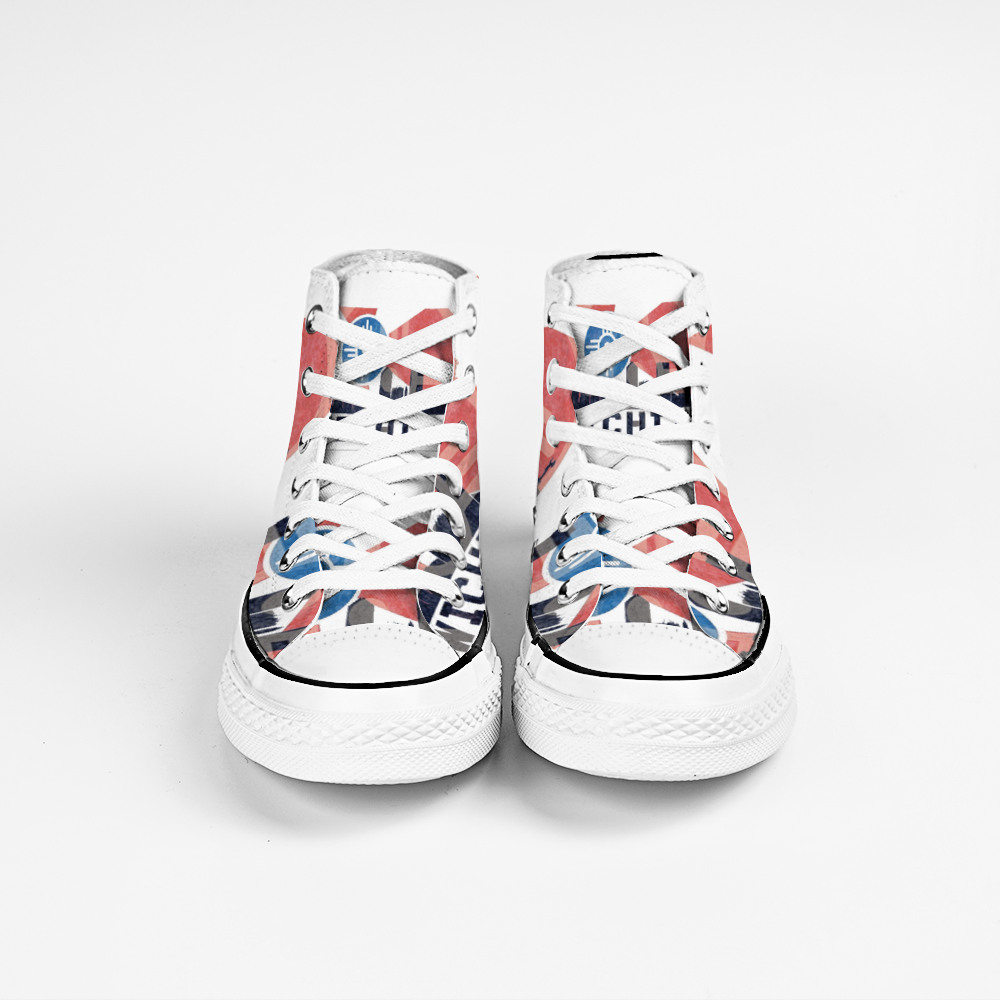 Custom Shoes Unisex High Top Canvas Shoes