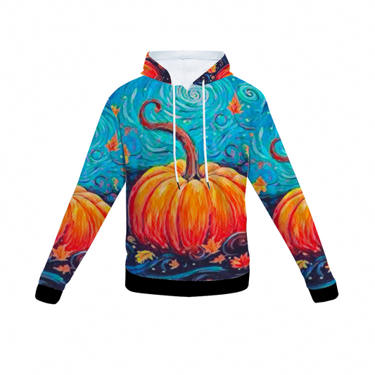 Customizable Unisex All Over Print Plush Hoodies with Pockets