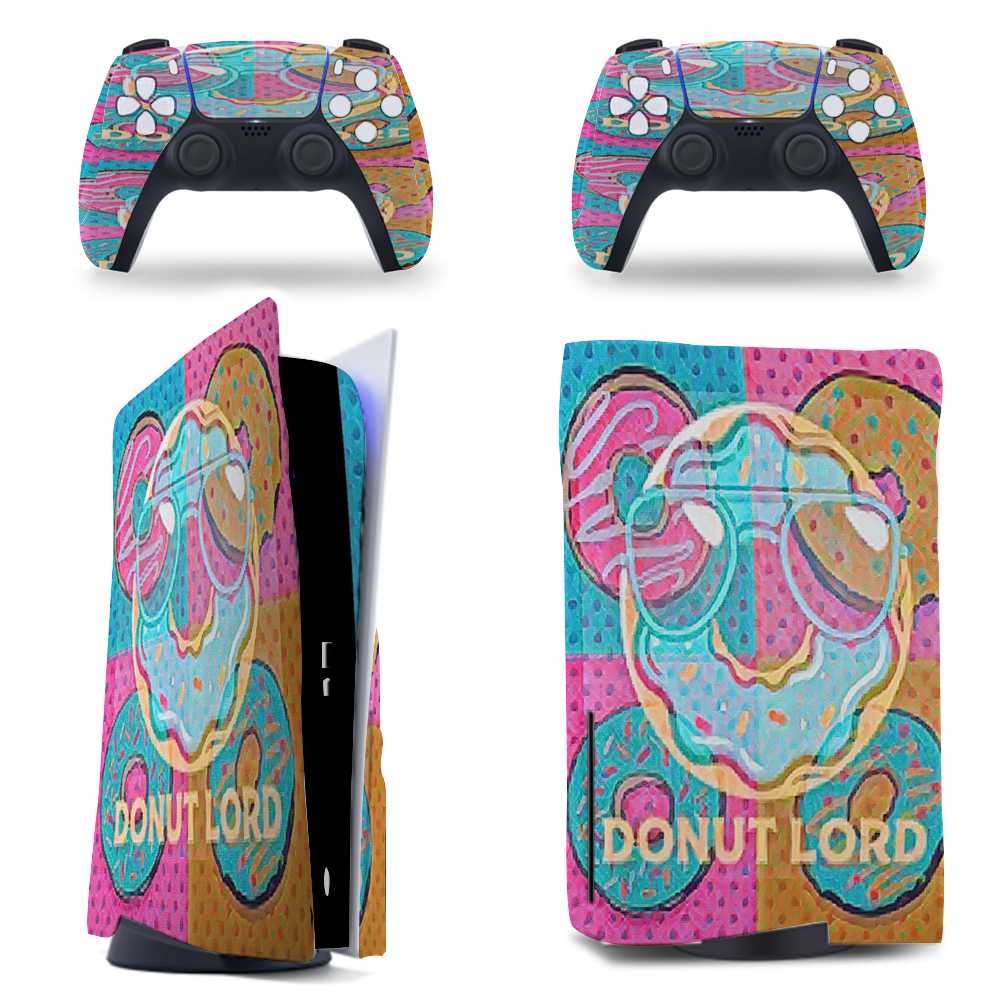 Custom  Sticker for PS5 Controller PS5 Console Sticker  Digital Version and Disc Version