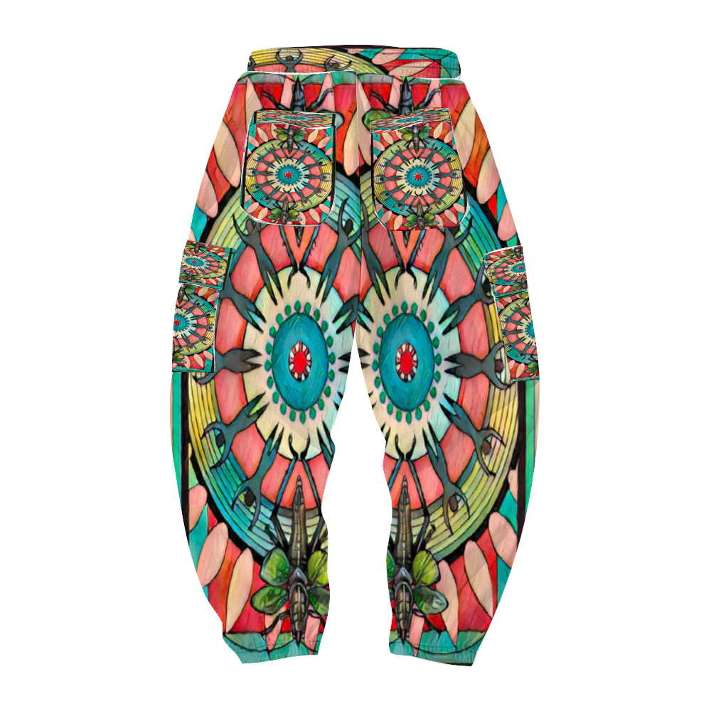 Custom Unisex All Over Print Long Casual Baggy Jogger Pants