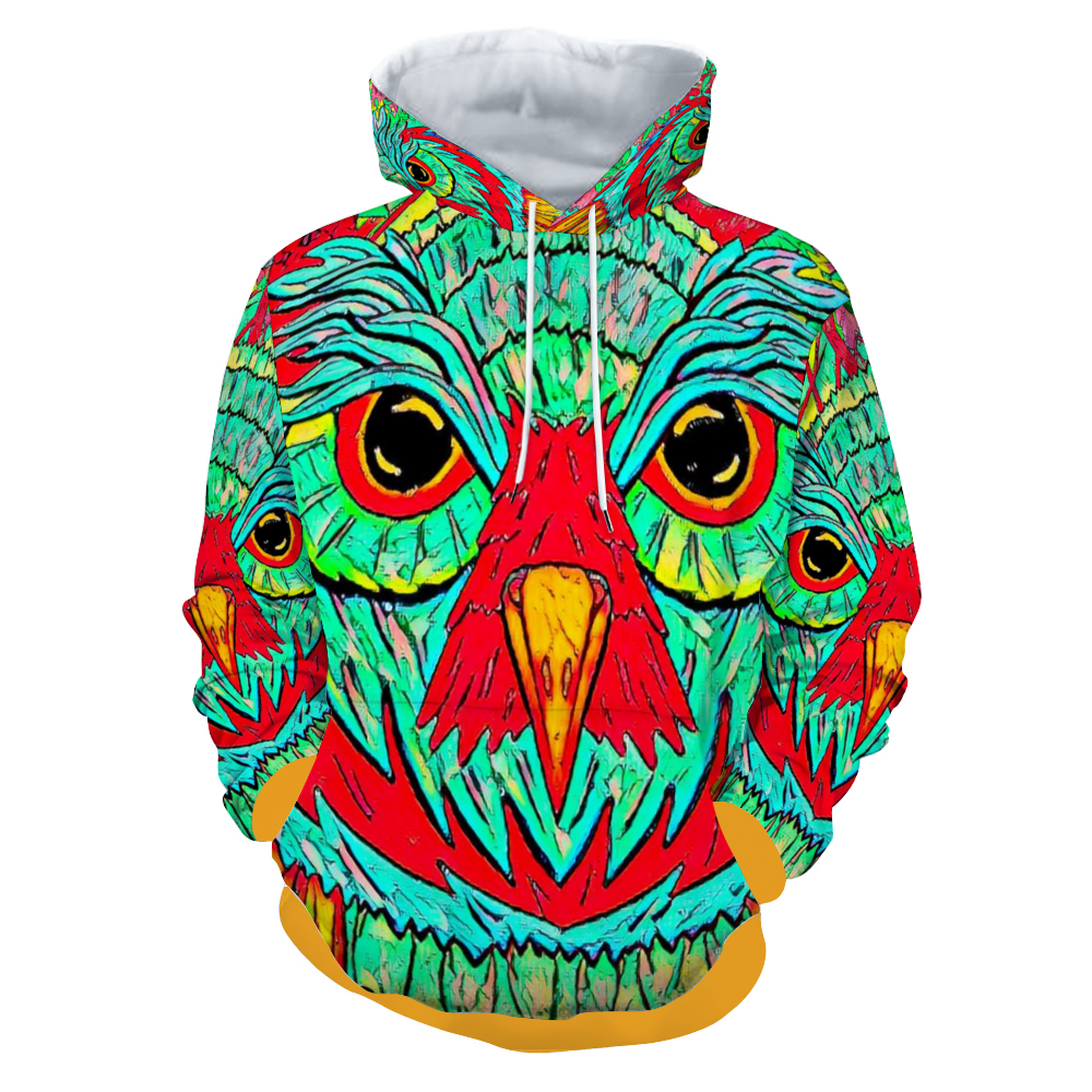 Customizable Unisex All Over Print Plush Hoodies with Pockets