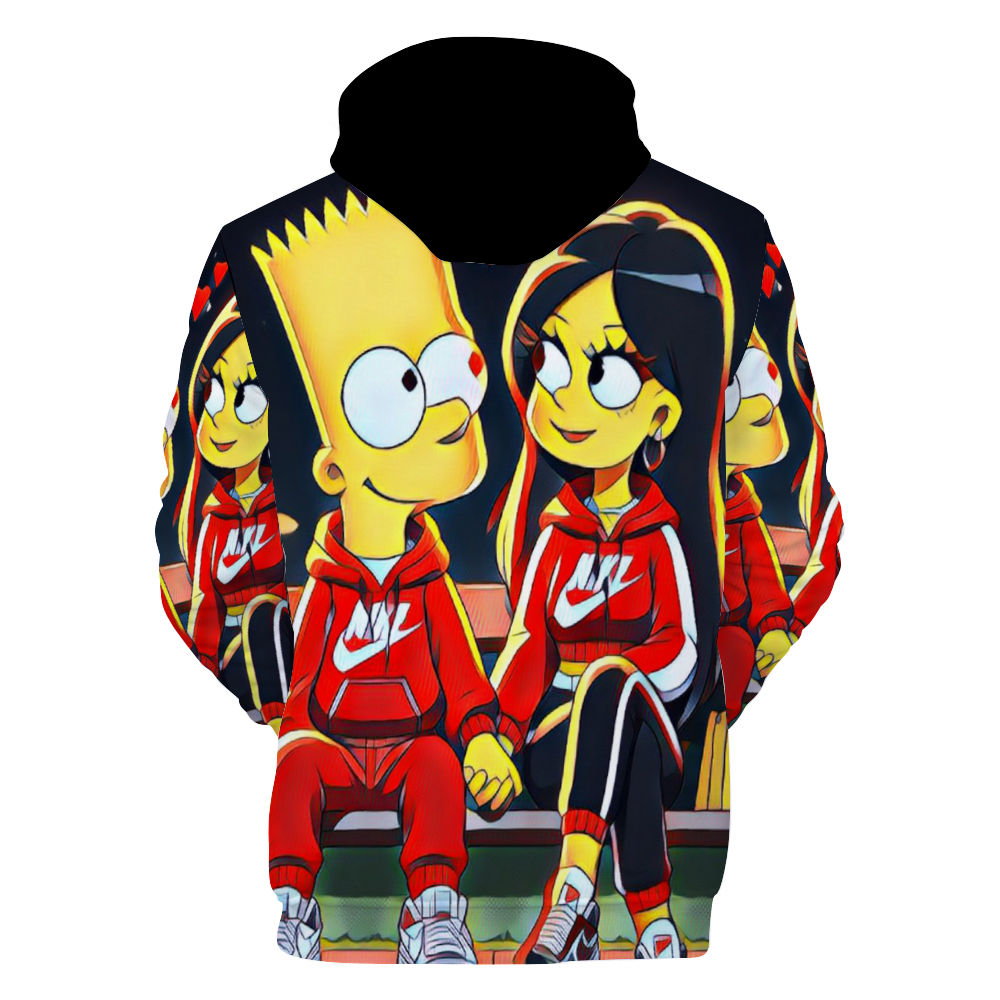 Custom Hoodies Unisex All Over Print Plush Hoodies with Pockets