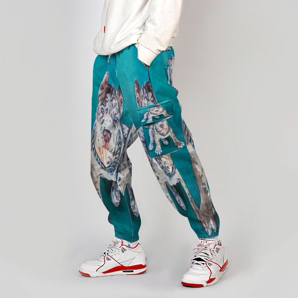 Custom Unisex All Over Print Long Casual Baggy Jogger Pants