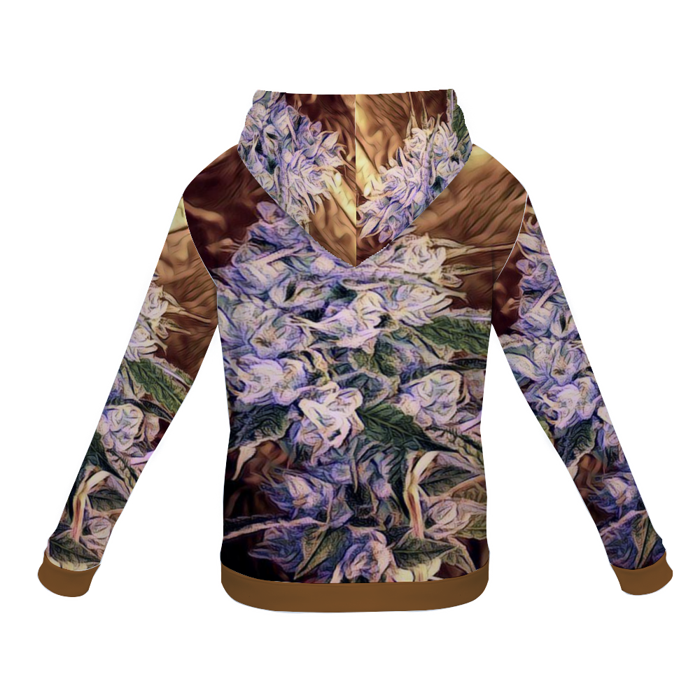 Customizable Unisex All Over Print Plush Hoodies with Pockets