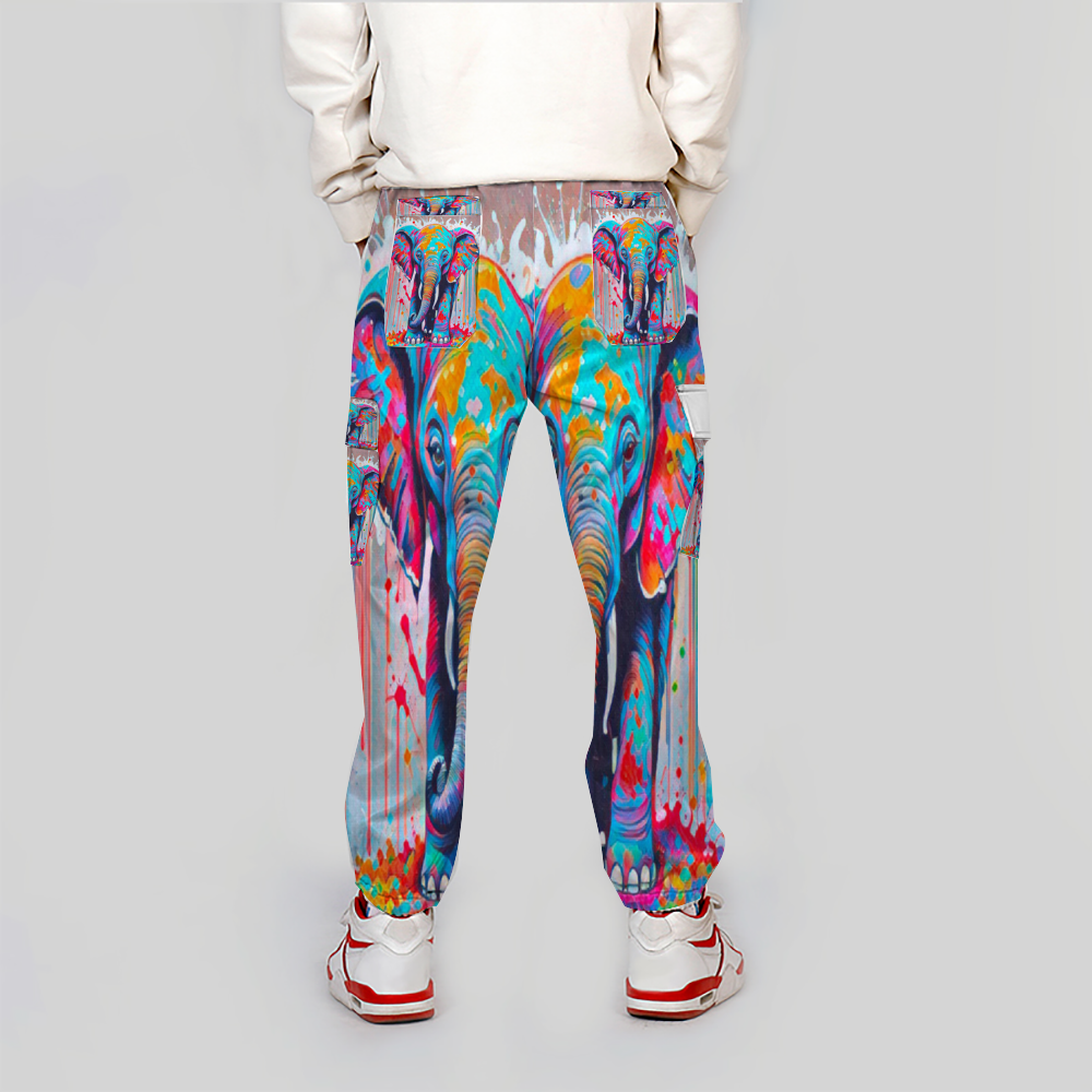 Custom Unisex All Over Print Long Casual Baggy Jogger Pants