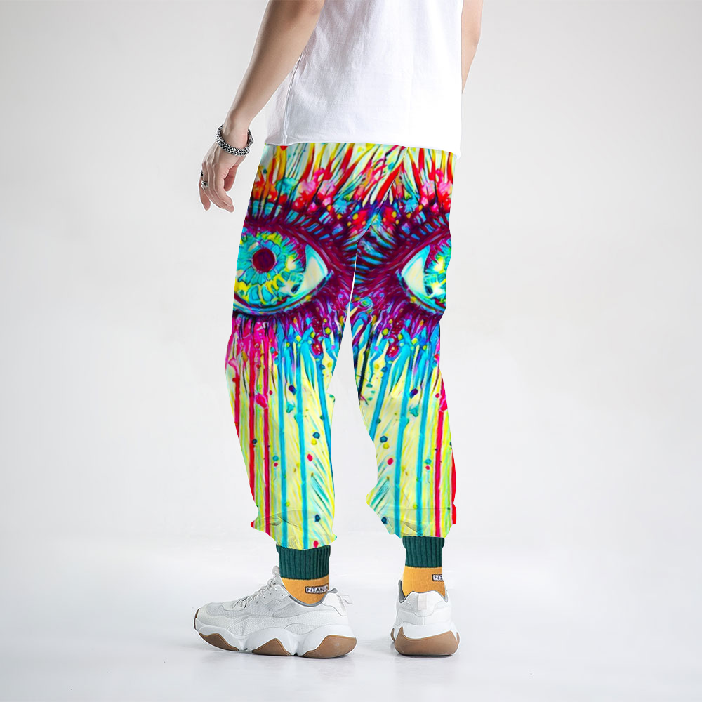 Custom Unisex All Over Print Long Casual Baggy Jogger Pants