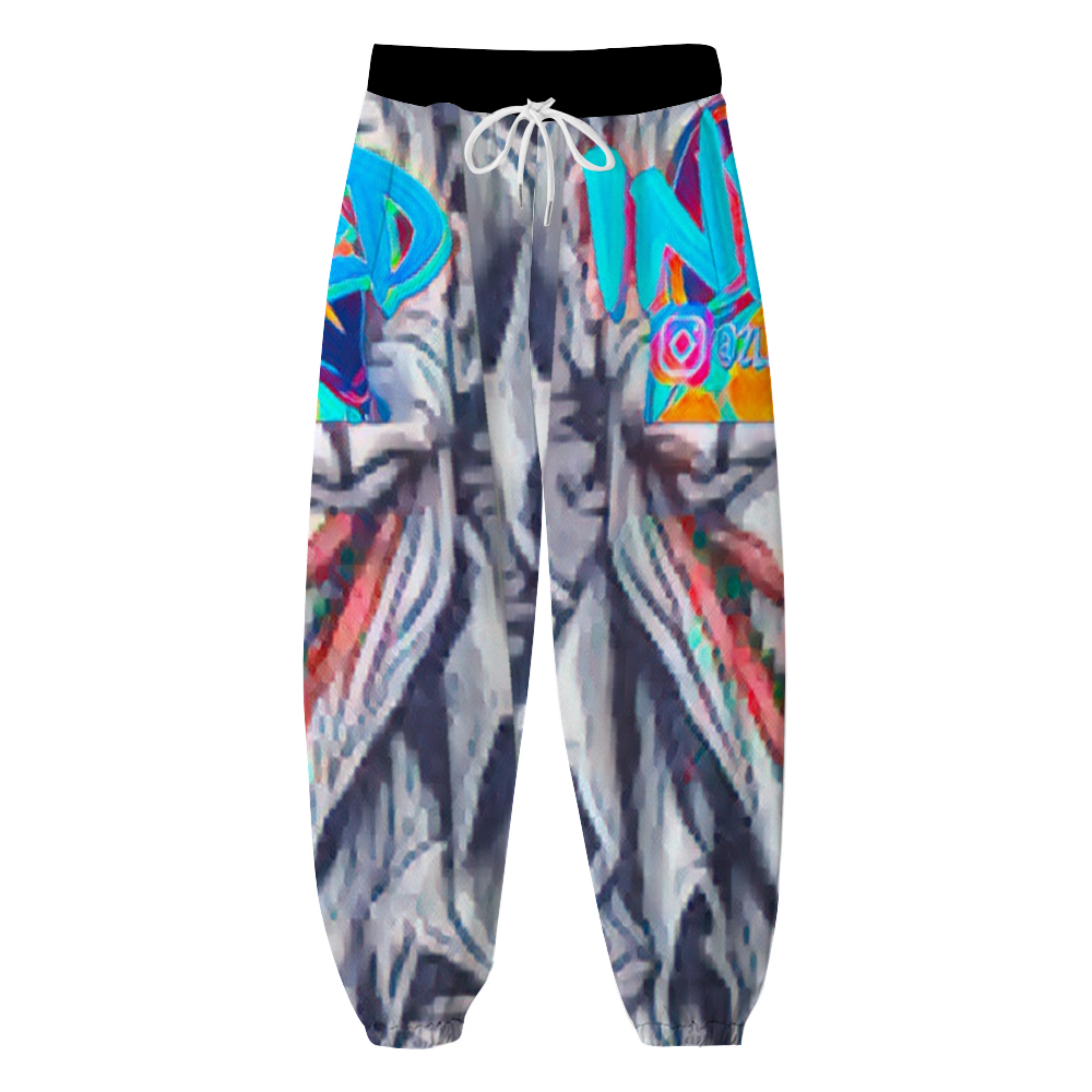 Custom Unisex All Over Print Long Casual Baggy Jogger Pants