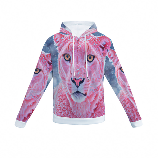 Customizable Unisex All Over Print Plush Hoodies with Pockets