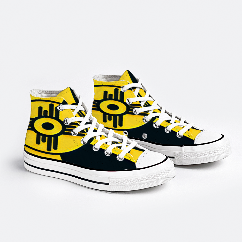 Custom Shoes Unisex High Top Canvas Shoes