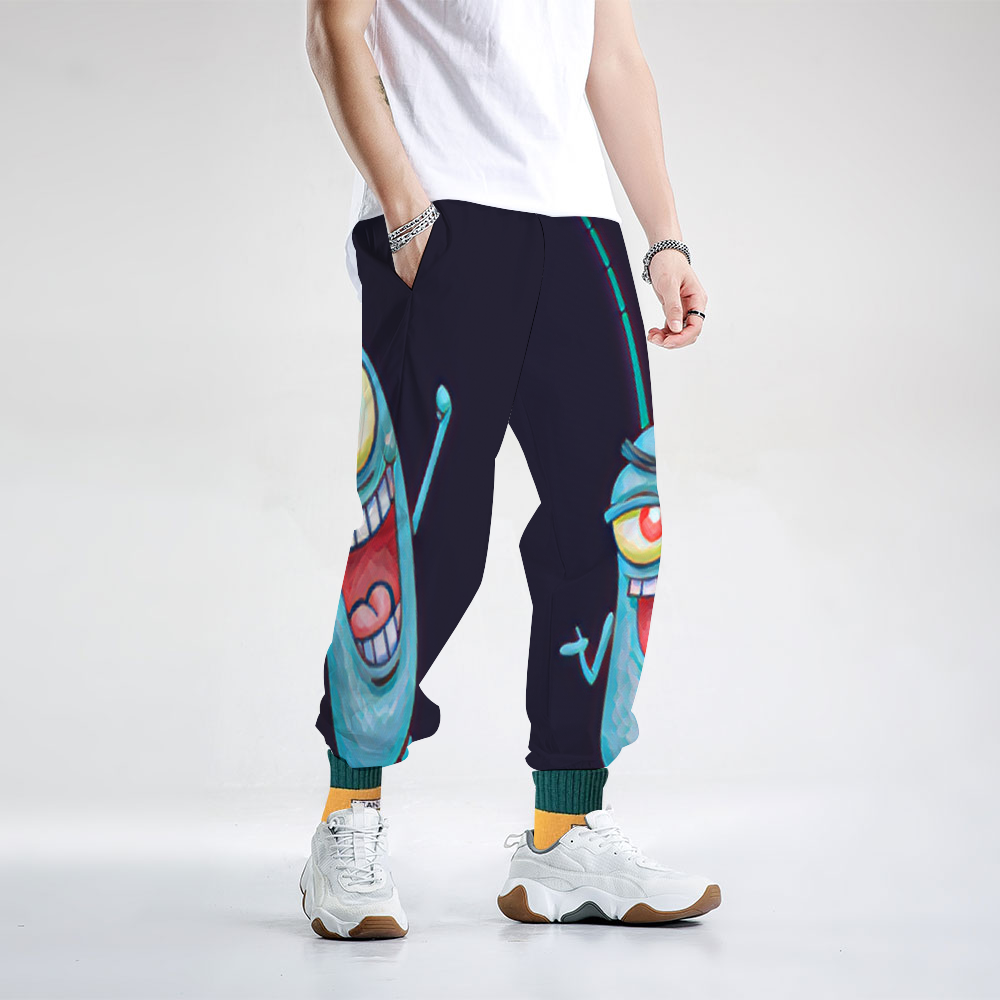 Custom Unisex All Over Print Long Casual Baggy Jogger Pants