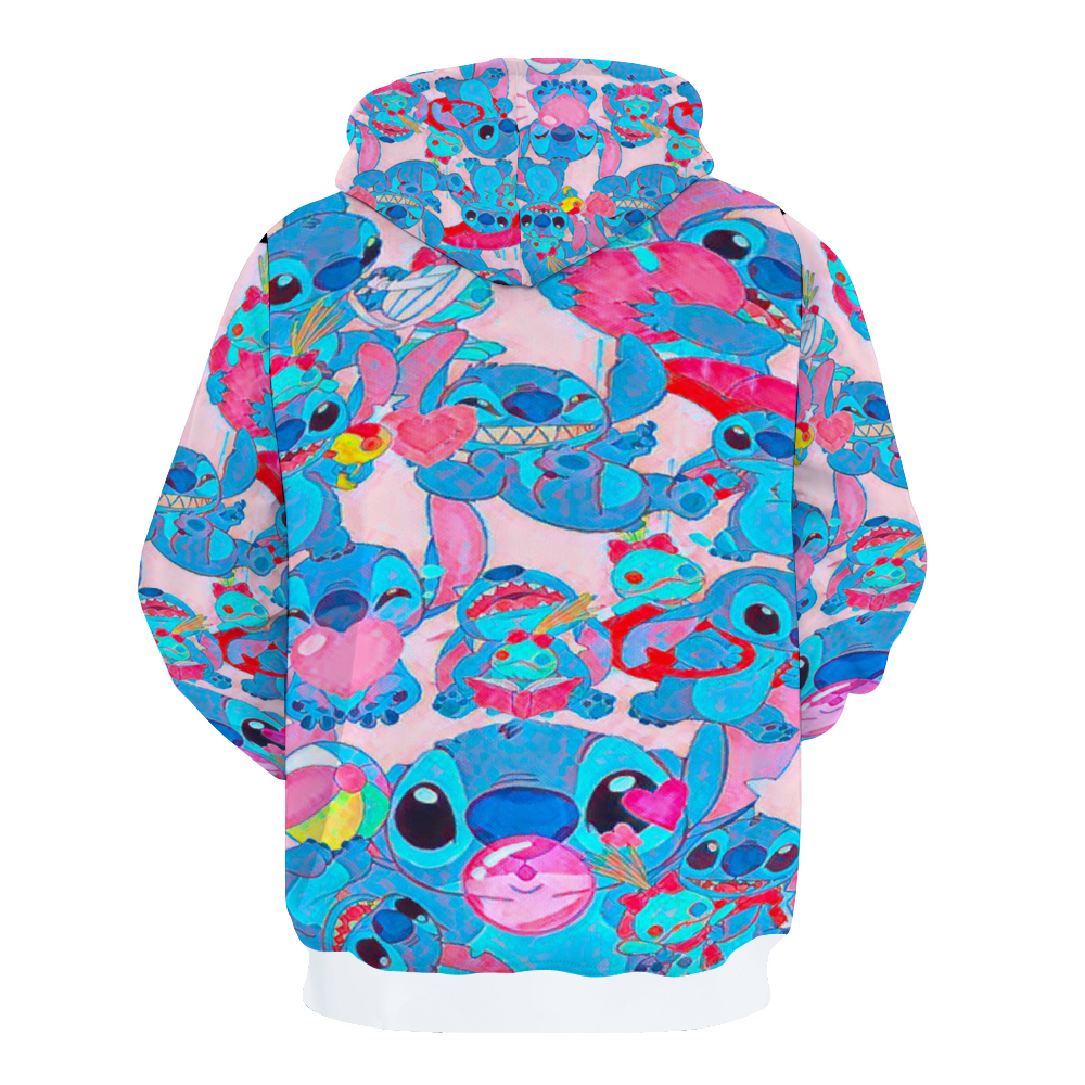 Customizable Unisex All Over Print Plush Hoodies with Pockets