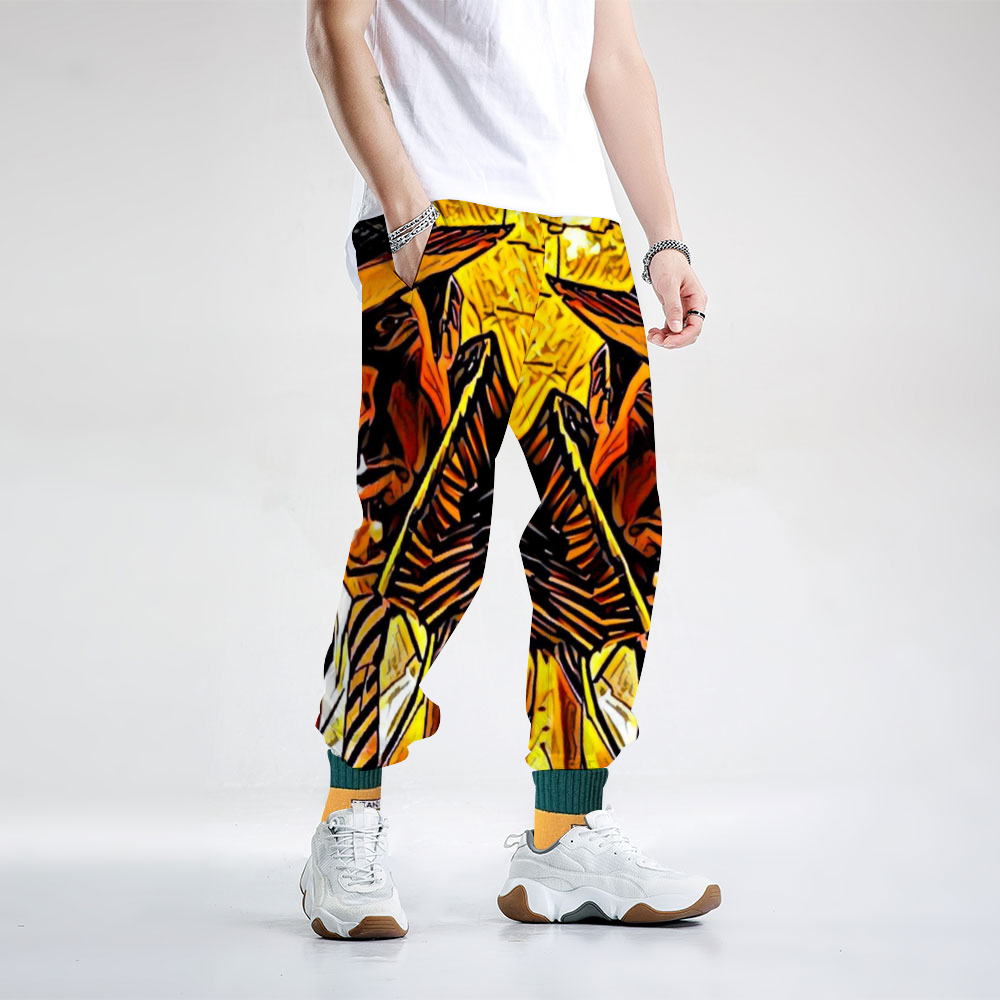 Custom Unisex All Over Print Long Casual Baggy Jogger Pants