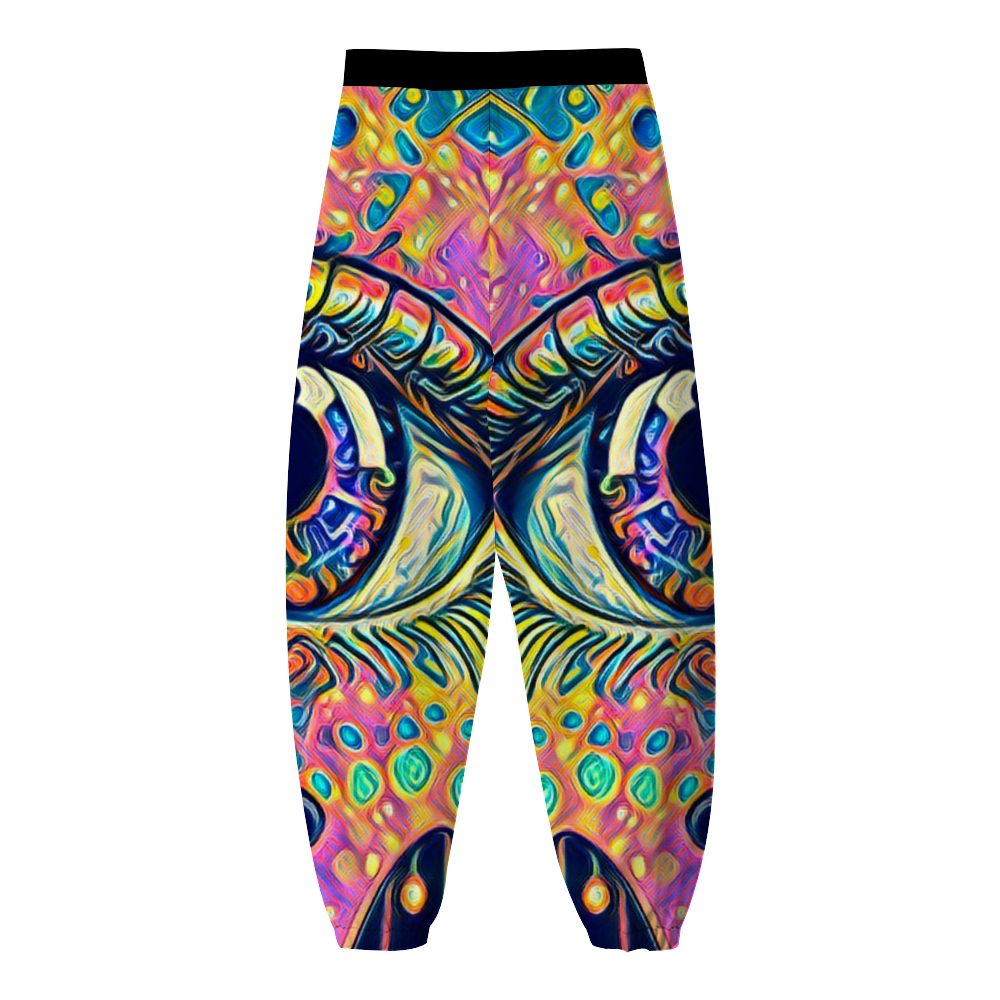 Custom Unisex All Over Print Long Casual Baggy Jogger Pants