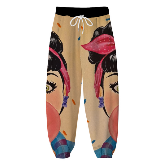 Custom Unisex All Over Print Long Casual Baggy Jogger Pants