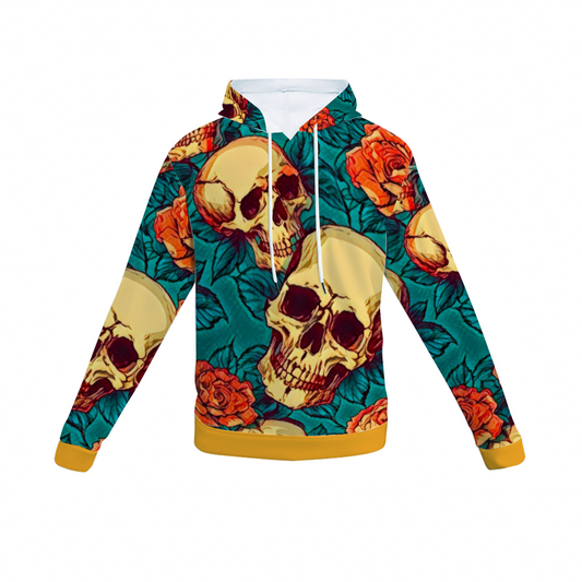 Customizable Unisex All Over Print Plush Hoodies with Pockets