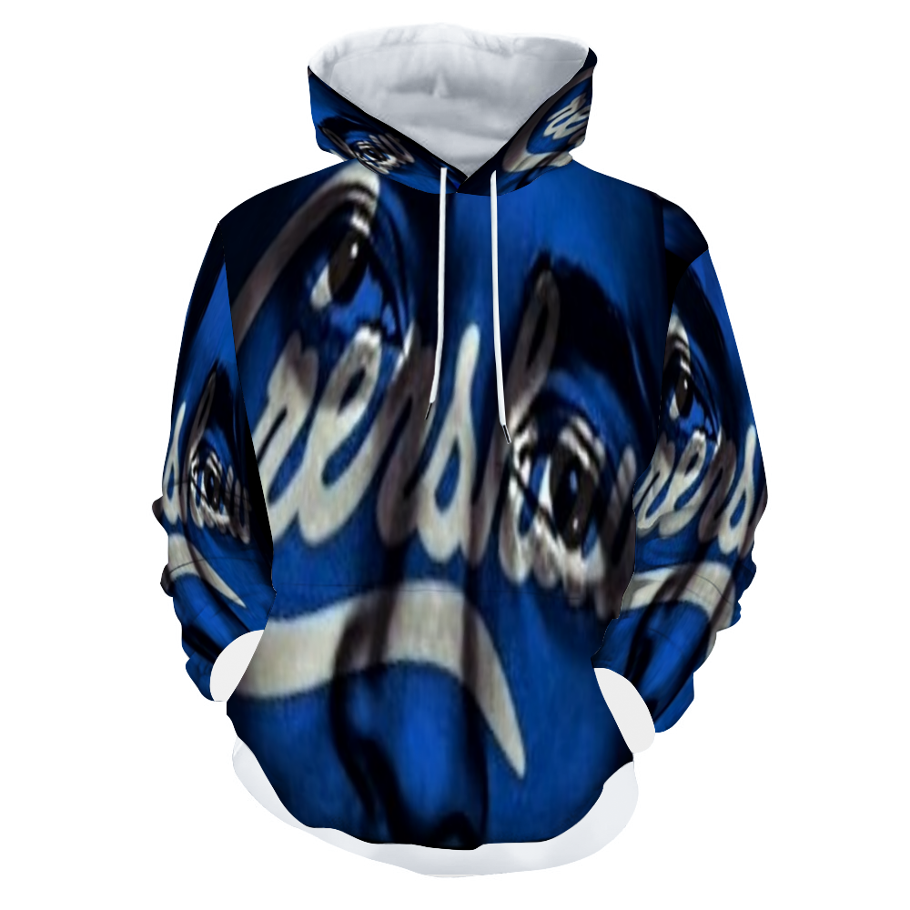 Customizable Unisex All Over Print Plush Hoodies with Pockets