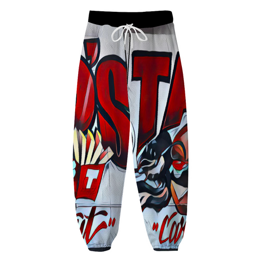 Custom Unisex All Over Print Long Casual Baggy Jogger Pants