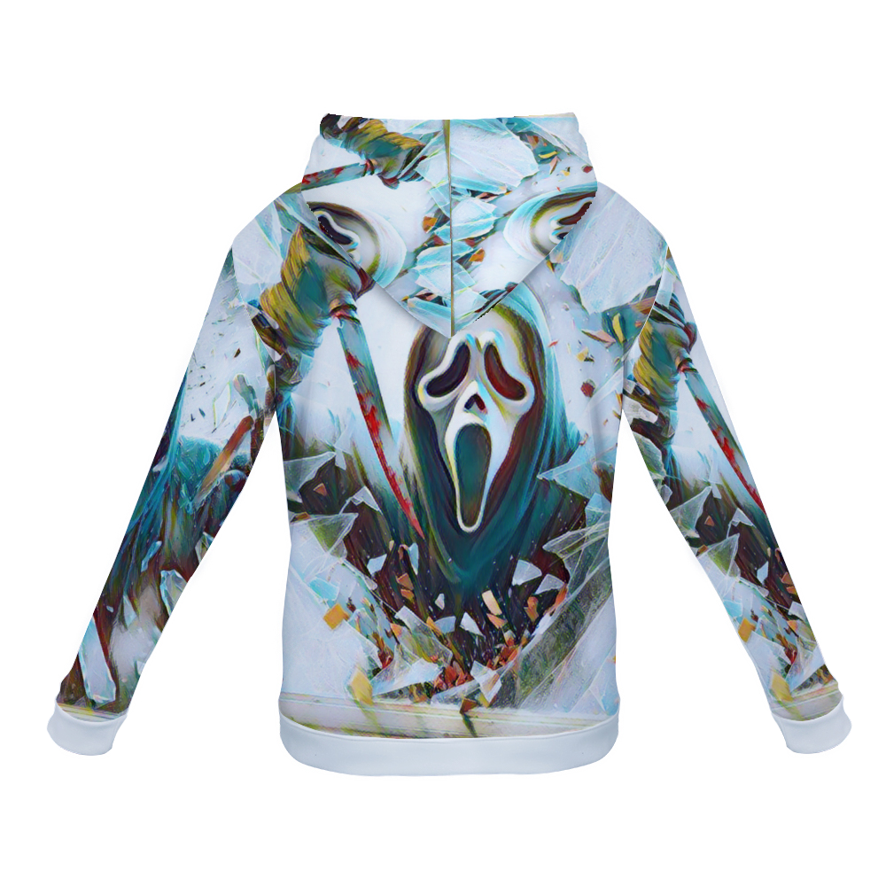 Customizable Unisex All Over Print Plush Hoodies with Pockets