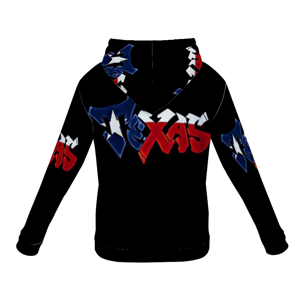 Customizable Unisex All Over Print Plush Hoodies with Pockets