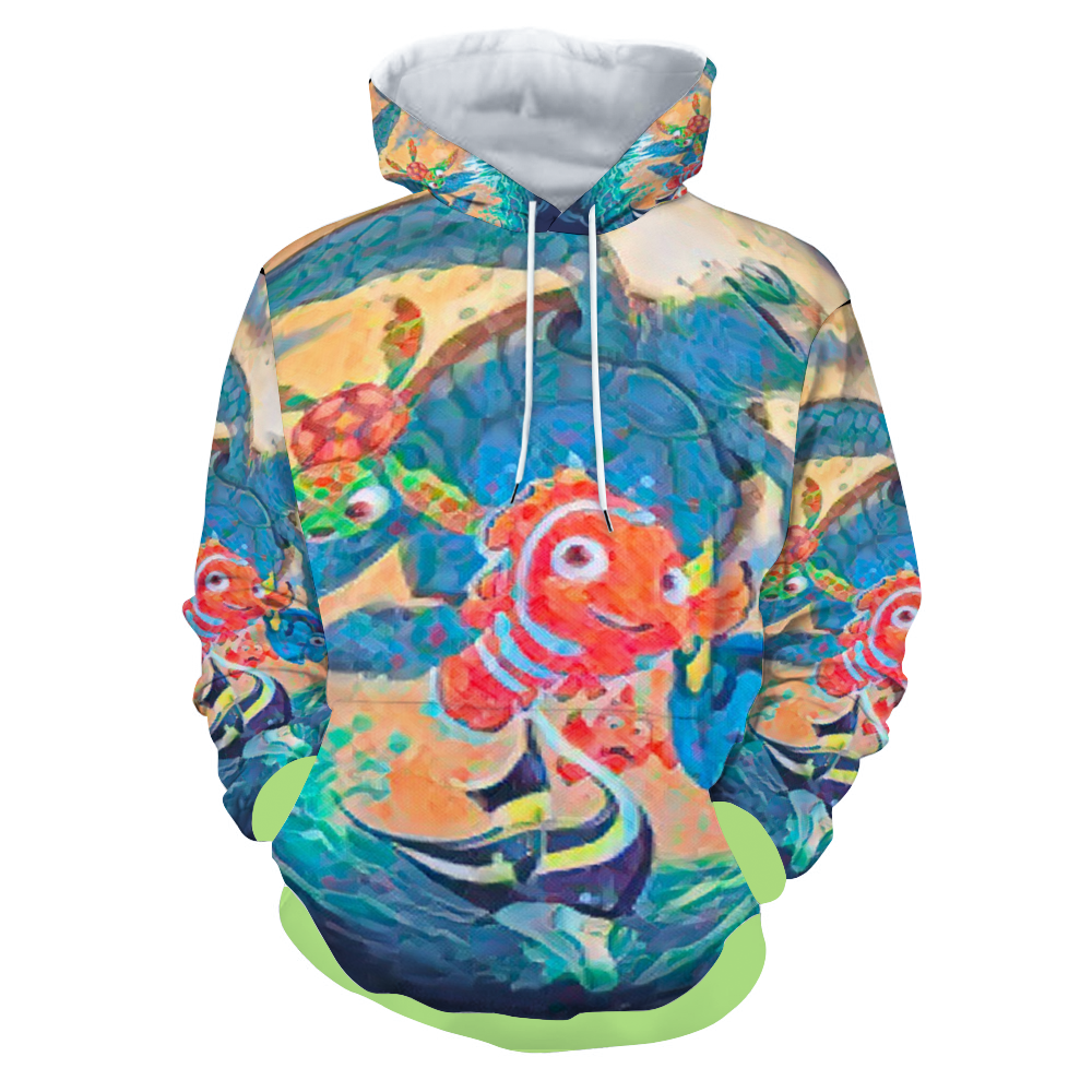 Customizable Unisex All Over Print Plush Hoodies with Pockets