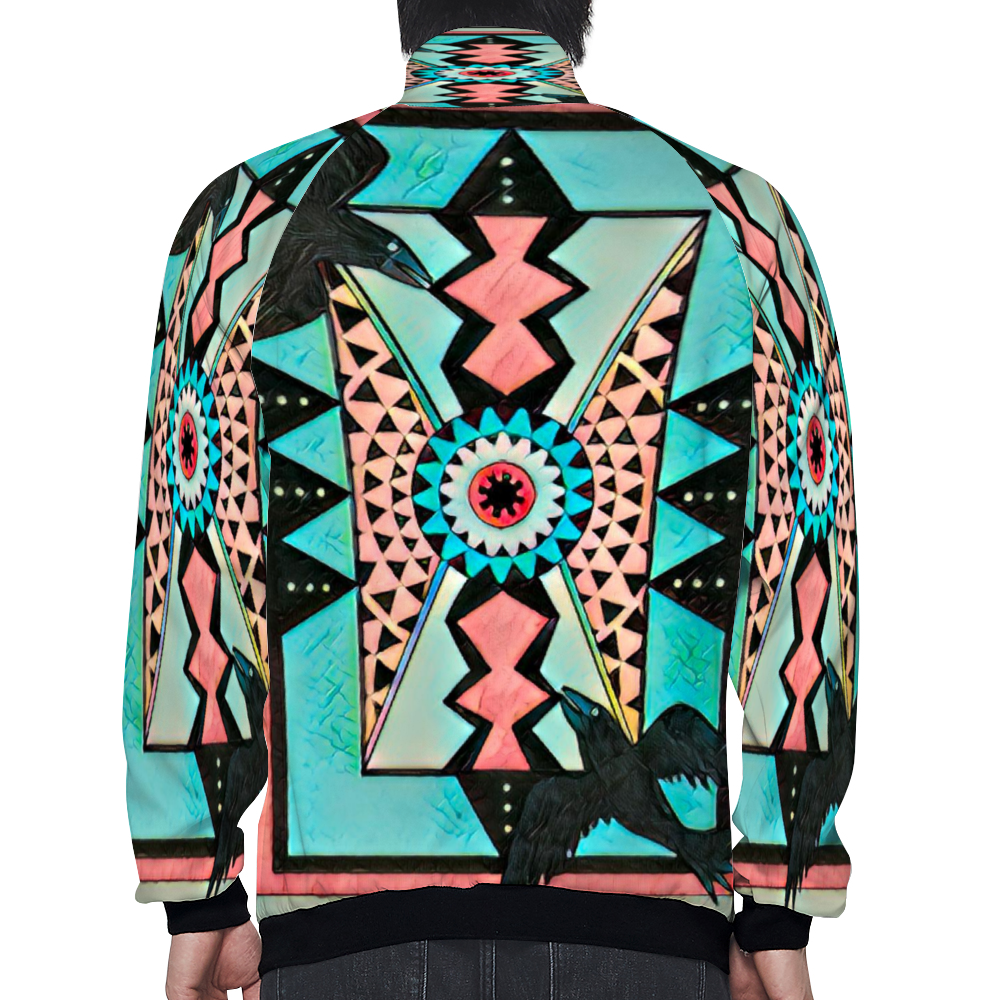 Custom All Over Print Baseball Jackets Fashion Coats with Zipper