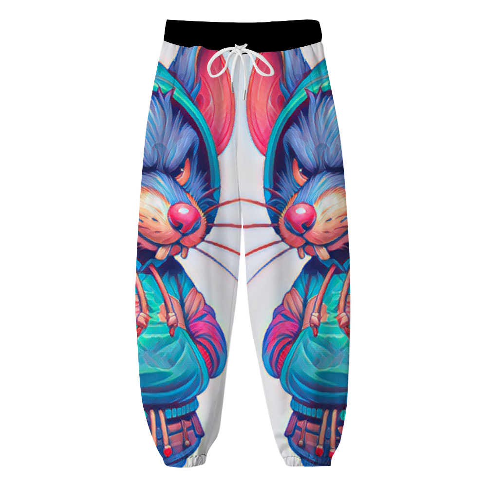 Custom Unisex All Over Print Long Casual Baggy Jogger Pants