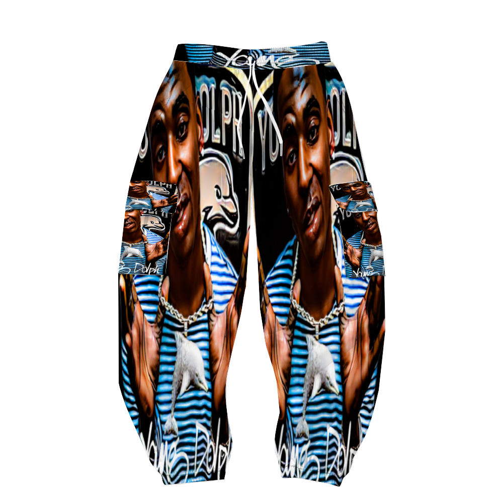 Custom Unisex All Over Print Long Casual Baggy Jogger Pants