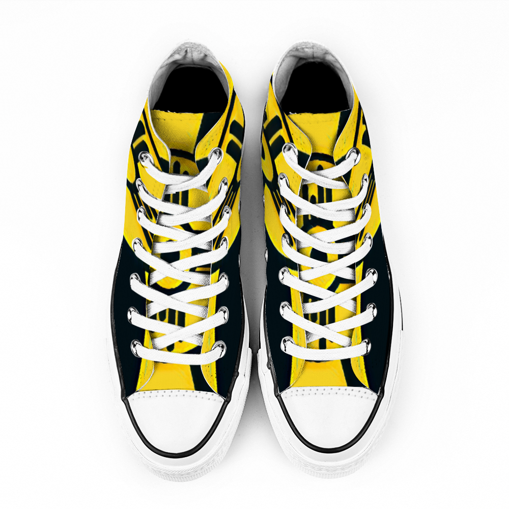 Custom Shoes Unisex High Top Canvas Shoes