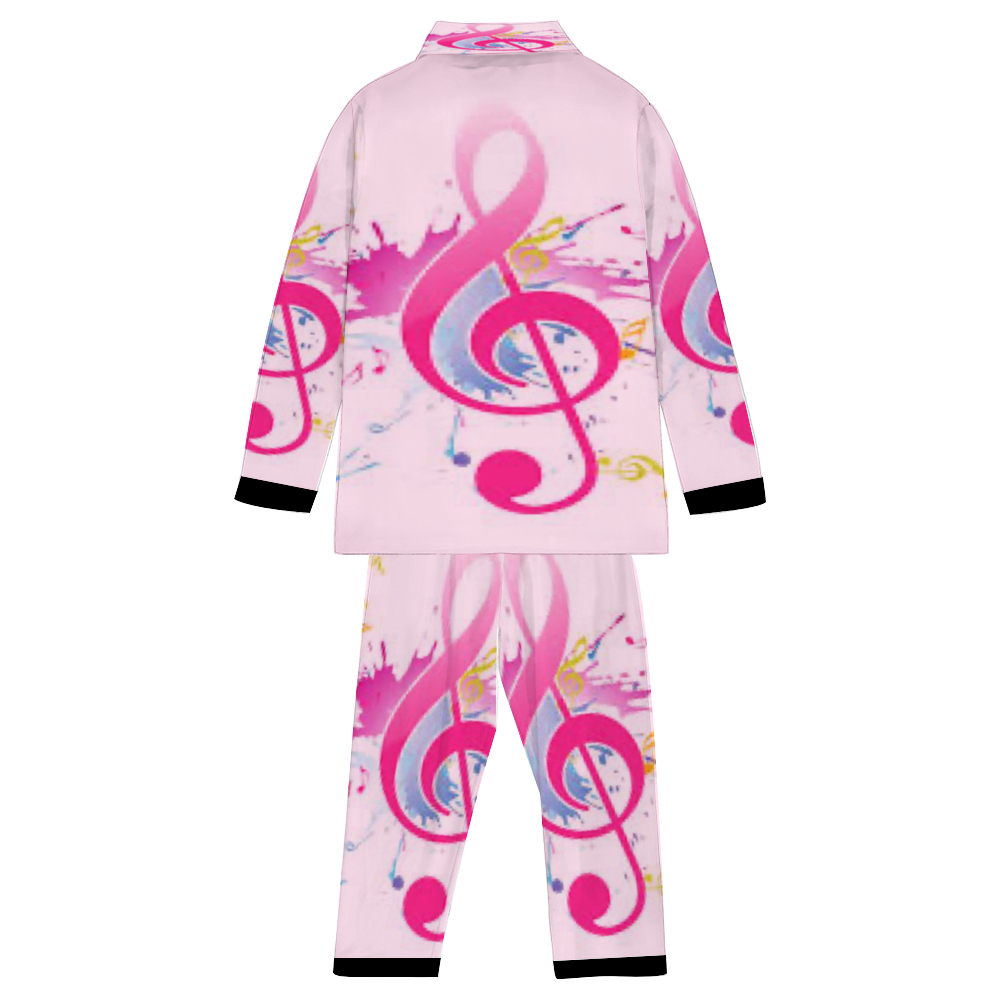 Custom Unisex  All Over Print Long Sleeve Pajamas Set of Shirt & Pants for Adults Sleeper Set Lounge Clothing