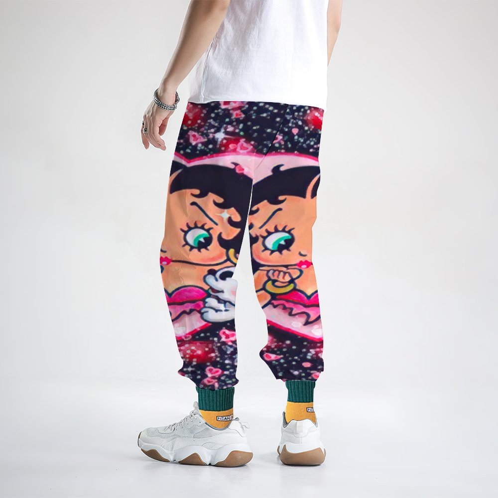 Custom Unisex All Over Print Long Casual Baggy Jogger Pants