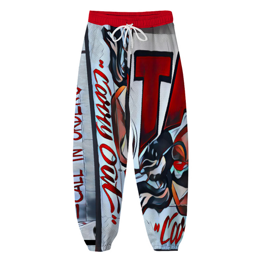 Custom Unisex All Over Print Long Casual Baggy Jogger Pants