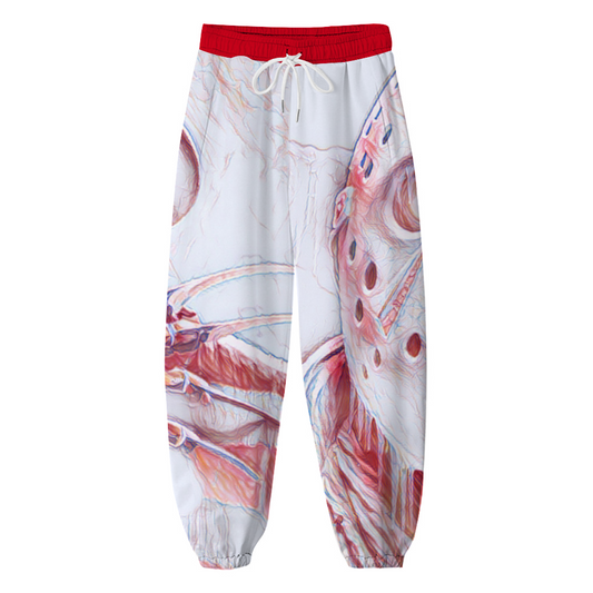 Custom Unisex All Over Print Long Casual Baggy Jogger Pants