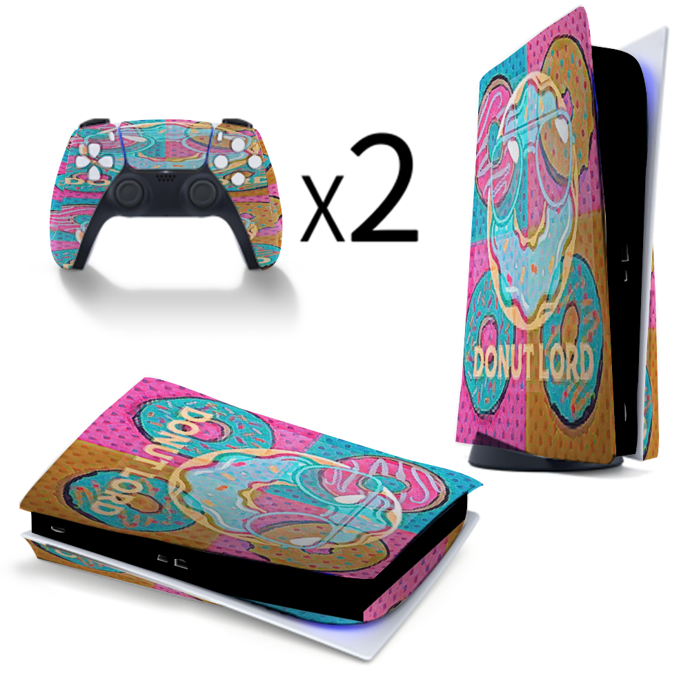 Custom  Sticker for PS5 Controller PS5 Console Sticker  Digital Version and Disc Version