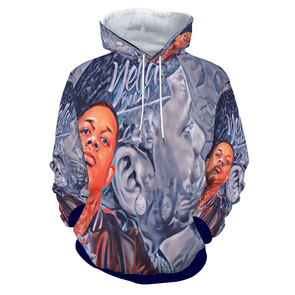 Customizable Unisex All Over Print Plush Hoodies with Pockets