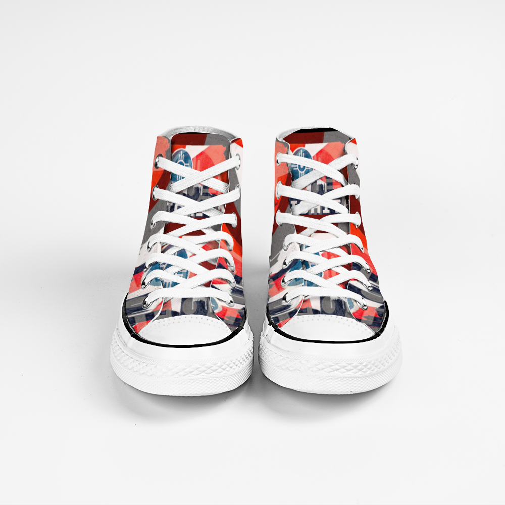 Custom Shoes Unisex High Top Canvas Shoes