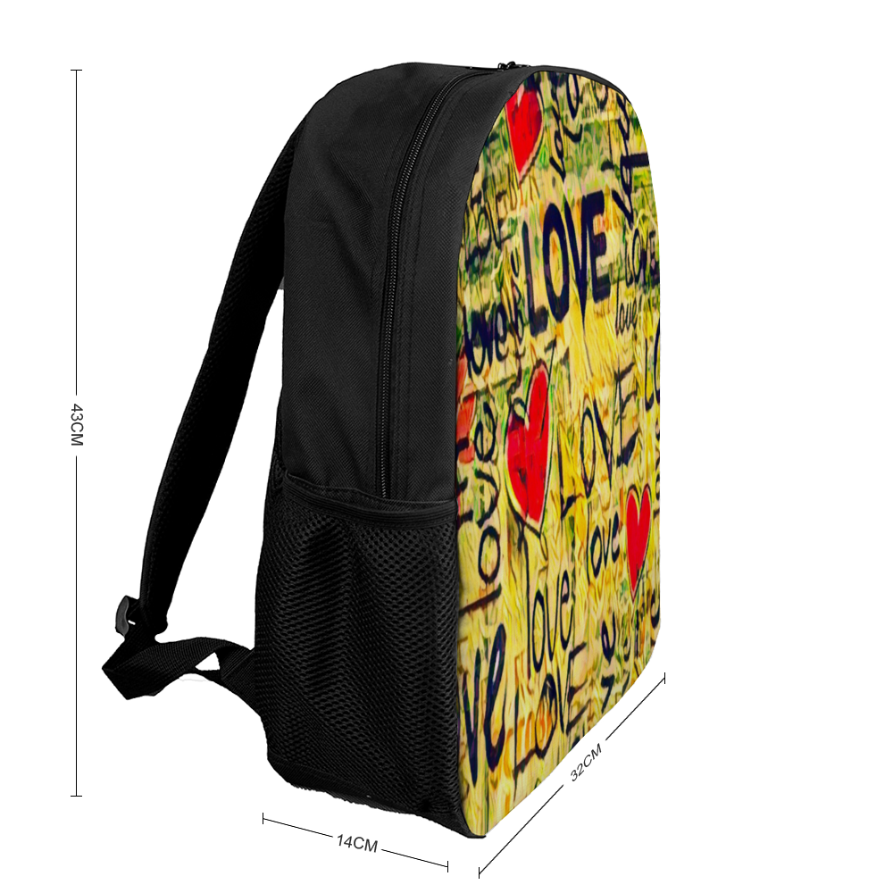 Custom Bag Travel Backpack Fashion Shoulders Bag 12.6" x 16.9" x 5.5"