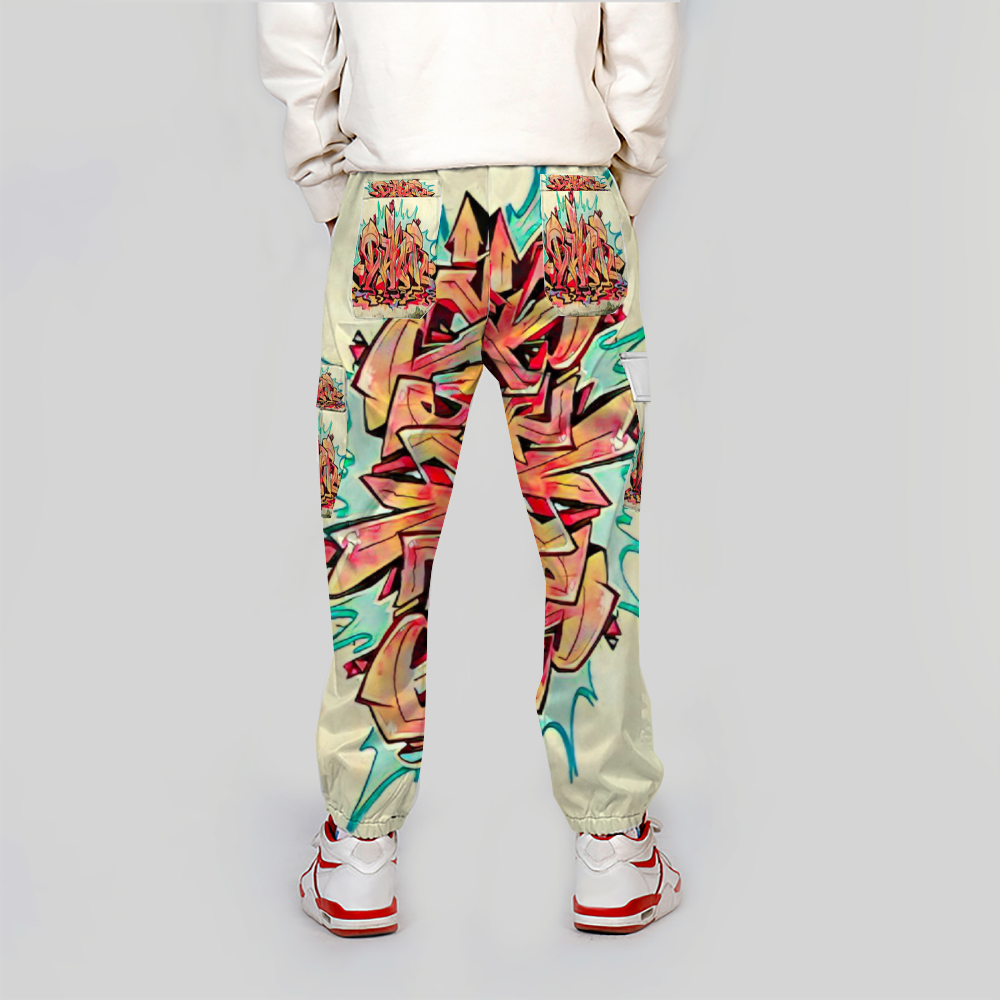 Custom Unisex All Over Print Long Casual Baggy Jogger Pants