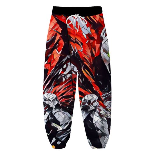 Custom Unisex All Over Print Long Casual Baggy Jogger Pants