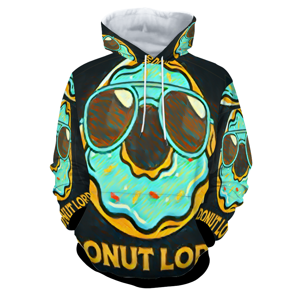 Customizable Unisex All Over Print Plush Hoodies with Pockets