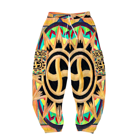 Custom Unisex All Over Print Long Casual Baggy Jogger Pants