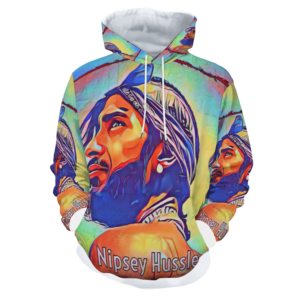 Customizable Unisex All Over Print Plush Hoodies with Pockets