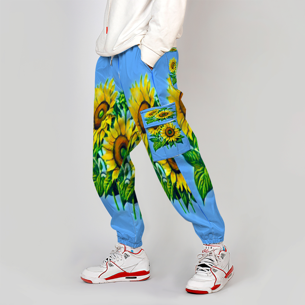 Custom Unisex All Over Print Long Casual Baggy Jogger Pants