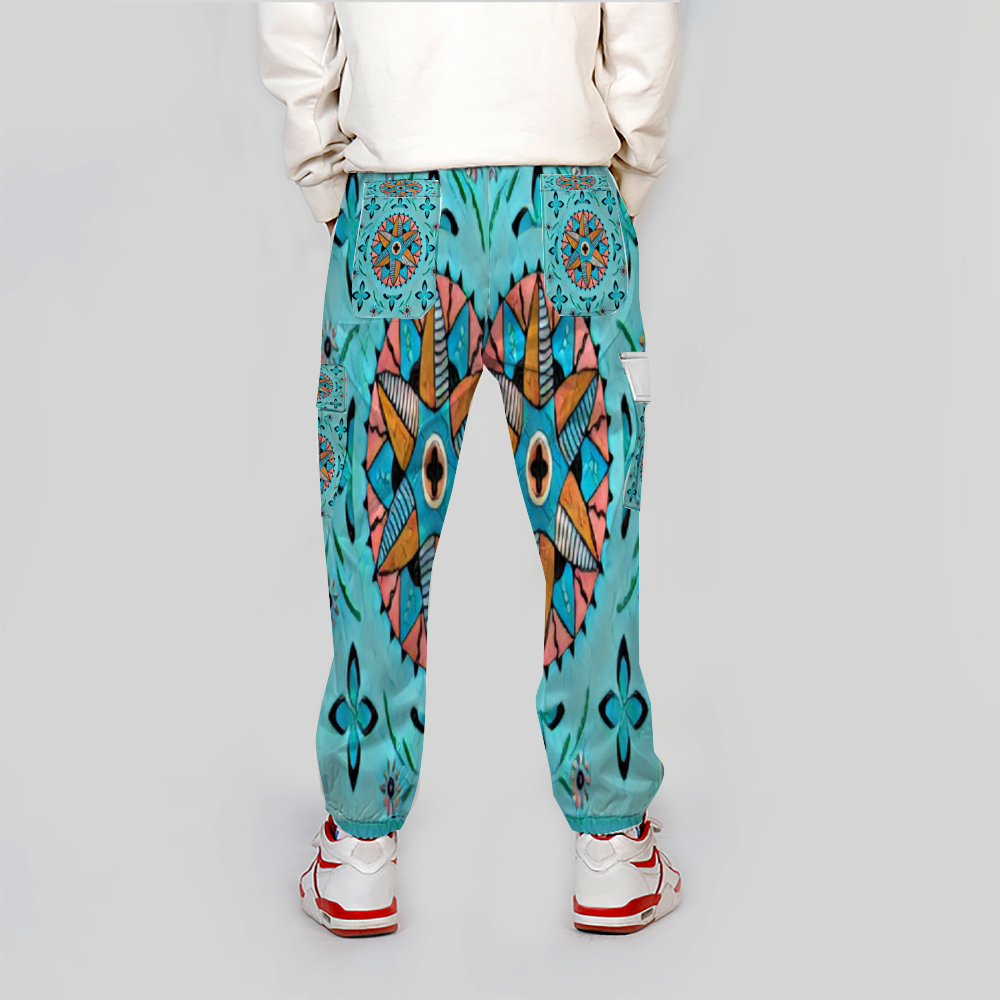 Custom Unisex All Over Print Long Casual Baggy Jogger Pants