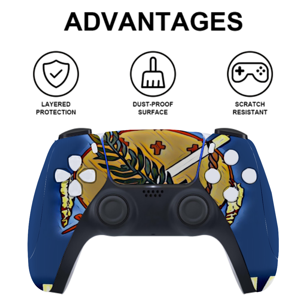 Custom  Sticker for PS5 Controller PS5 Console Sticker  Digital Version and Disc Version