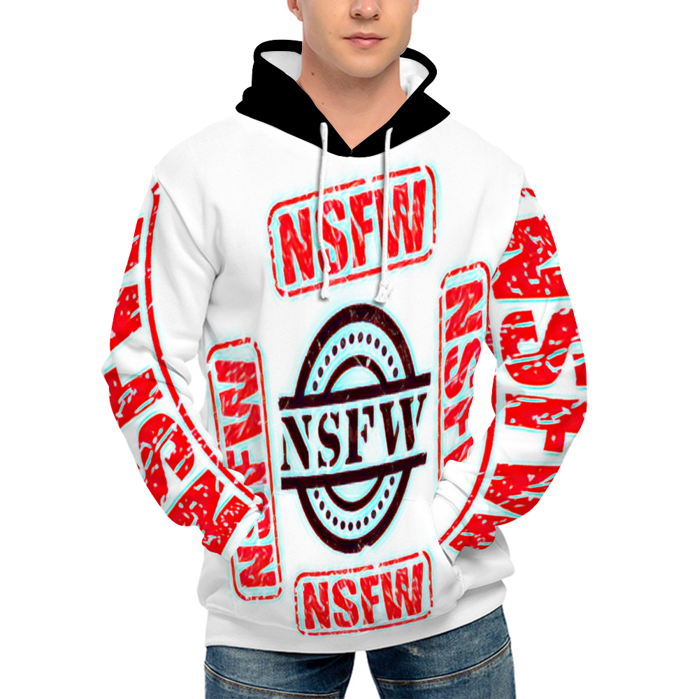 Custom Hoodies Unisex All Over Print Plush Hoodies with Pockets