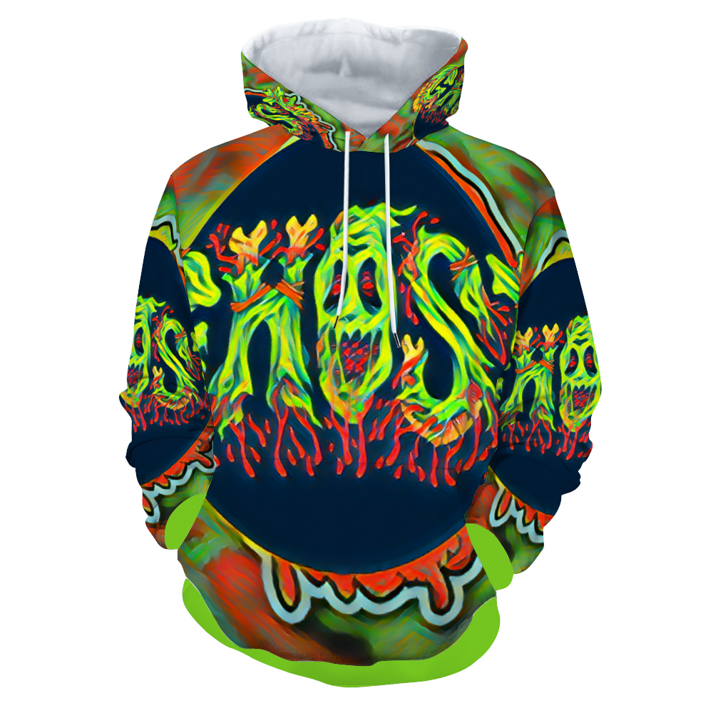 Customizable Unisex All Over Print Plush Hoodies with Pockets